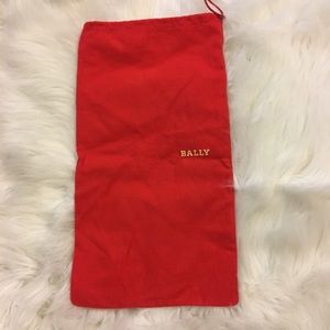 Bally Red Dustbag (For Shoes)